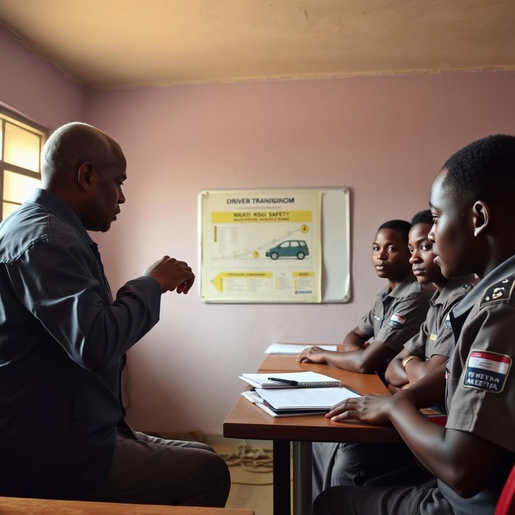 ADBIT driver training academy session